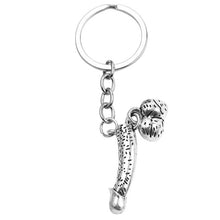 Load image into Gallery viewer, Male Member Key Chain for Lovers Metal Sexy Dick Penis Keyring llaveros Para Mujer Keychains for Man Cock Car Key Ring Holder