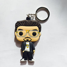 Load image into Gallery viewer, Suicide Squad Marvel Wonder Woman PVC keychain Supernatural deadpool fashion funny pendant key chain Jewelry Chaveiros Llaveros
