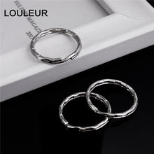 Load image into Gallery viewer, 30pcs Wholesale Stainless Steel Hole Key Ring Key Chain Rhodium Plated Bump Round Split Keychains DIY Jewelry Making  20 25 30mm