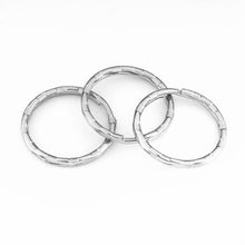 Load image into Gallery viewer, 25mm 30mm  50pcs/lot Metal Key Holder Split Rings Unisex Keyring Keychain Finding Accessories Keychain Making Diy Accessories